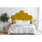 Polsterpaneel Magic Velvet Gelb